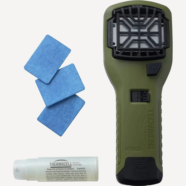 Фумигатор Thermacell MR-300 Repeller (Зеленый + 1 катридж и 3 пластины)